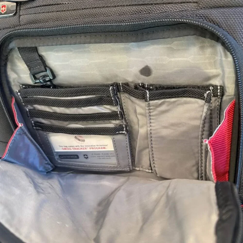 Victorinox Black‎ Laptop School Work Travel Backpack (Approx 14 x 18 x 7 inches)